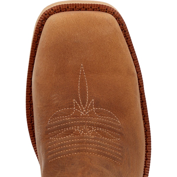Rocky Waterproof Western Boot, 8 W, Leather, 12 in H, Bronze Brown - RKW0438