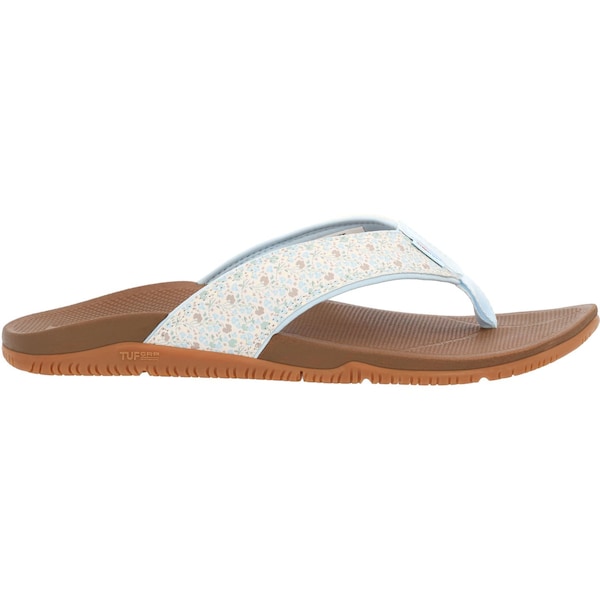 Xtratuf Women's Auna Sandal, FLORAL BLUE, M, Size 9 - XAUNW200
