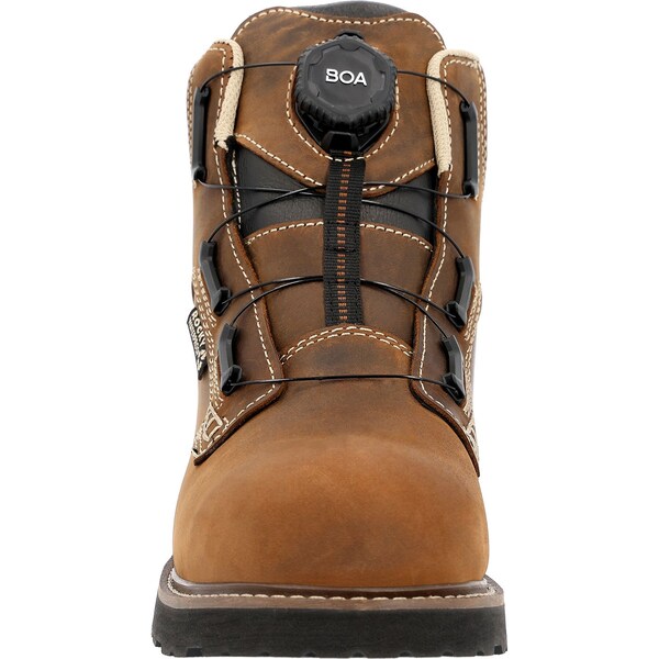 Rocky GRINDSTONE XTR, Men's Work Boot, 9.5 W, 6 in Height, Crazy Horse - RKK0494