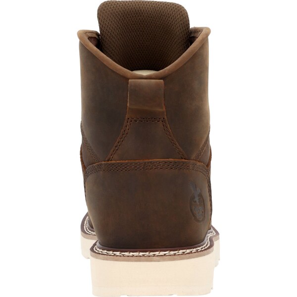 Georgia Men's Work Boot, 14 M, Steel Toe Toe, 6 in H, Brown, GB00697 - GB00697