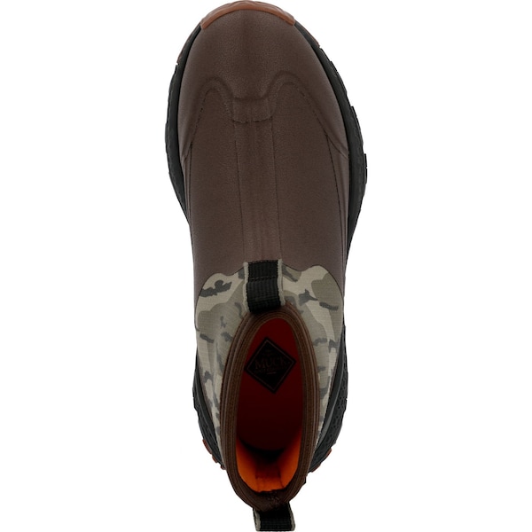 Muck Boot Co Men's Ankle Boot, Plain Toe Toe, 8 in Height, Mossy Oak Bottom Land, 9 - MTSMMOB2