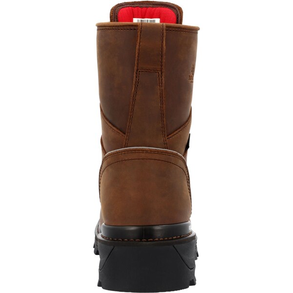 Rocky RAMS HORN, Men's 9 in Composite Toe Toe Work Boot, Crazy Horse, 11.5, M, RKK0477 - RKK0477