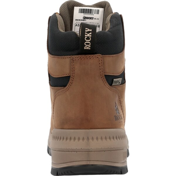 Rocky Worksmart, Men's 6 in Composite Toe Toe Work Boot, Crazy Horse, 11.5, M, RKK0481 - RKK0481