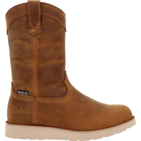 Rocky ROCKY MONOCREPE WEDGE, Men's 11 in Composite Toe Toe Work Boot, Crazy Horse, 8.5, M, RKK0474 - RKK0474