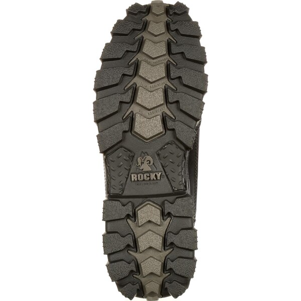 Rocky Alpha Force, Men's Oxford Shoe, 11 M, Leather, 4 in Height, Black - FQ0002168