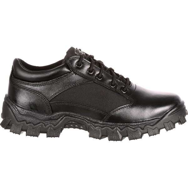 Rocky Alpha Force, Men's Oxford Shoe, 11 M, Leather, 4 in Height, Black - FQ0002168