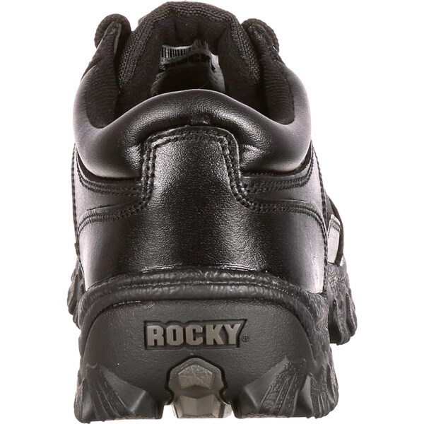 Rocky Alpha Force, Men's Oxford Shoe, 11 M, Leather, 4 in Height, Black - FQ0002168
