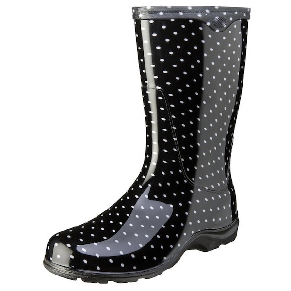 Sloggers Sloggers Women's Garden/Rain Boots 7 US Black Polka Dot 1 pair - 5013BP07