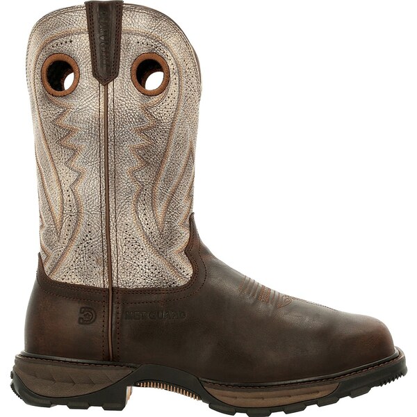 Durango Maverick XP, Men's 11 in Composite Toe Ventilated Western Work Boot, Dark Brown/Fog, 9, W, DDB0331 - DDB0331