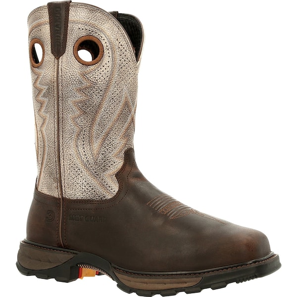 Durango Maverick XP, Men's 11 in Composite Toe Ventilated Western Work Boot, Dark Brown/Fog, 9, W, DDB0331 - DDB0331