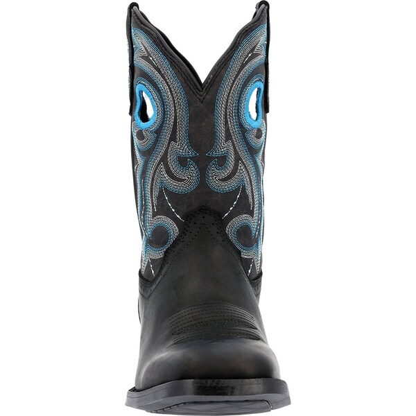 Durango Women's Western Boot, 7 M, Leather, 10 in H, Midnight Sky - DRD0447