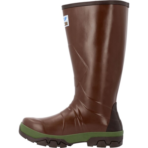 Xtratuf Altitude Tall Rubber Boots, 15 in Height, Brown, 8 - XMLA900