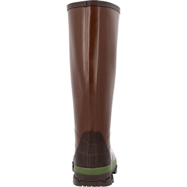 Xtratuf Altitude Tall Rubber Boots, 15 in Height, Brown, 8 - XMLA900