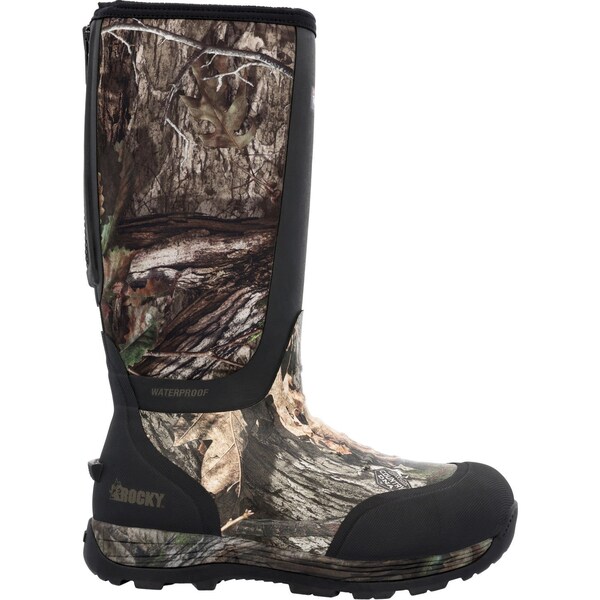 Rocky Men's Stryker Insulated Rubber Boot, 16 in Height, Mossy Oak, 14 - RKS0601