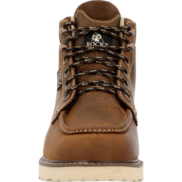 Rocky Men's Work Boot, 13 W, 6 in H, Crazy Horse - RKK0495