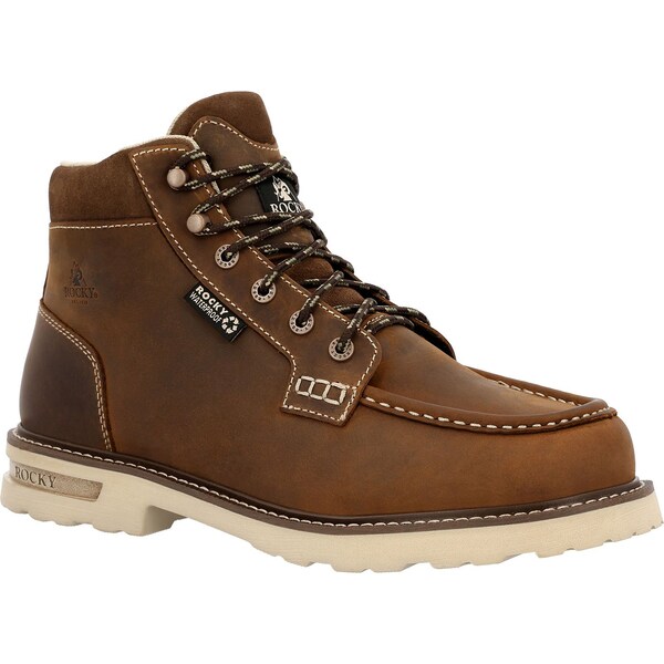 Rocky Men's Work Boot, 13 W, 6 in H, Crazy Horse - RKK0495