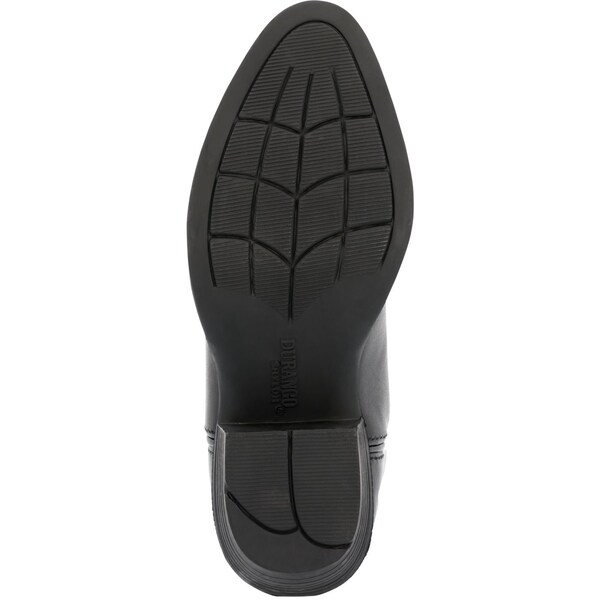 Durango Youth Western Boot, 9 M, 8 in H, Polished Black Onyx - DBT0249C