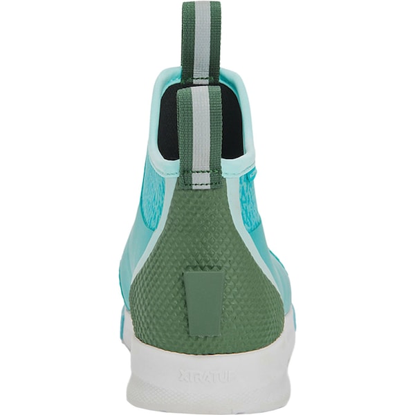Xtratuf Women's Ankle Deck Boot, 11 M, Leather, 6 in H, Teal - ADSW300