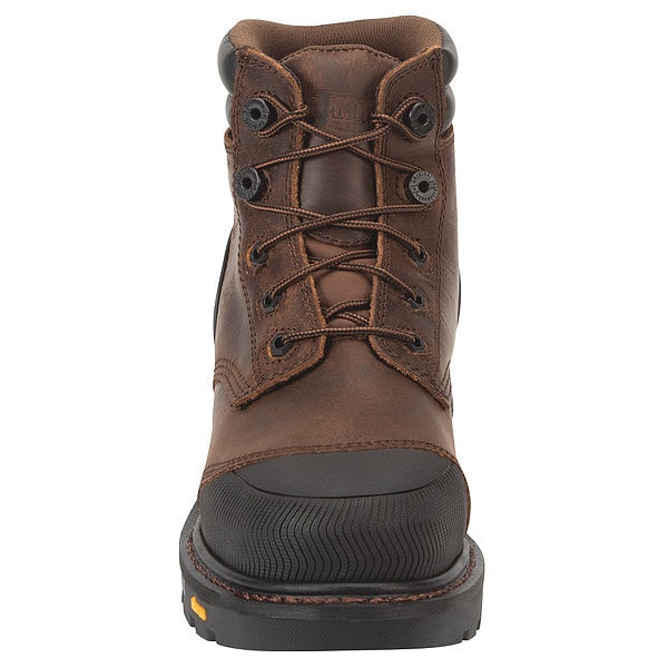 Justin Original Workboots Men's 6 in Composite Toe 6-Inch Work Boot, Brown, 8, EE, WK251 - WK251