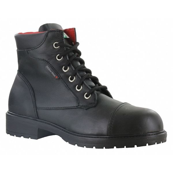 Mellow Walk Women Safety Boot, Black, Sz 8, D Wide, PR - 429139