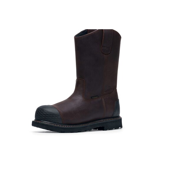 Shoes For Crews Men's Composite Toe 11-Inch Work Boot, Brown, 11, Medium, 72002 - 72002