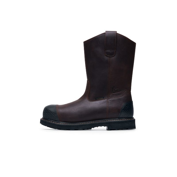 Shoes For Crews Men's Composite Toe 11-Inch Work Boot, Brown, 11, Medium, 72002 - 72002