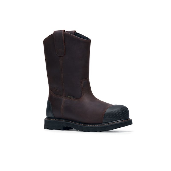 Shoes For Crews Men's Composite Toe 11-Inch Work Boot, Brown, 11, Medium, 72002 - 72002