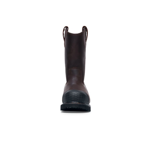 Shoes For Crews Men's Composite Toe 11-Inch Work Boot, Brown, 11, Medium, 72002 - 72002