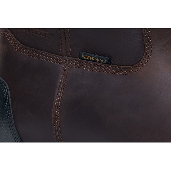 Shoes For Crews Men's Composite Toe 11-Inch Work Boot, Brown, 11, Medium, 72002 - 72002