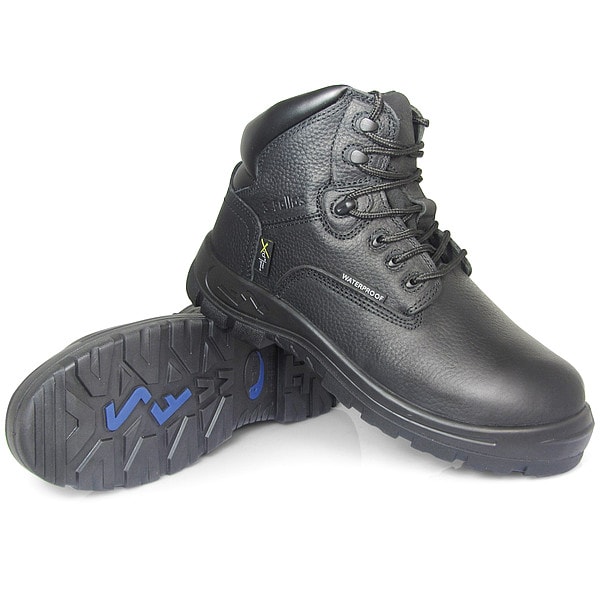 S Fellas By Genuine Grip Men's Composite Toe 6-Inch Work Boot, Black, 10 1/2, M, 6070 - 6070-10.5M