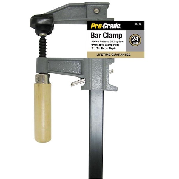 Cromo 24 in. F-Bar Clamp - CR3305218