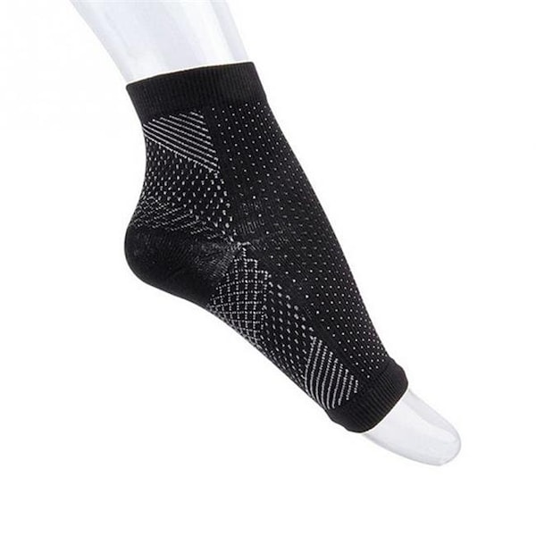 Jupiter Gear Jupiter Gear JG-COMPSOCK1-2XL Anti-Fatigue Compression Sock for Improved Circulation; Swelling Relief; Plantar Fasciitis Relief & Tired Feet - 2XL - JG-COMPSOCK1-2XL