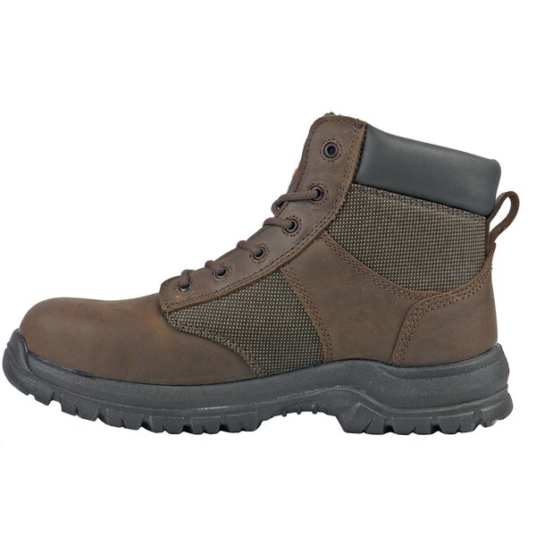 Hoss Boot Co Men's Work Boot, 10 D, Steel Toe, Brown, 60542 - 60542