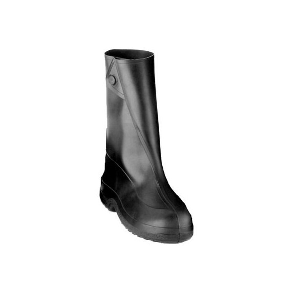 Tingley Tingley 1400 Rubber 10in Work Overshoes, Black, Cleated Outsole, XL - 1400.XL