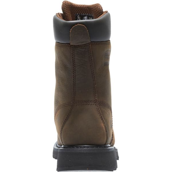 Wolverine Men's 8-Inch Work Boot, 10 M, Steel Toe, 8 in H, Brown, W05680 - W05680