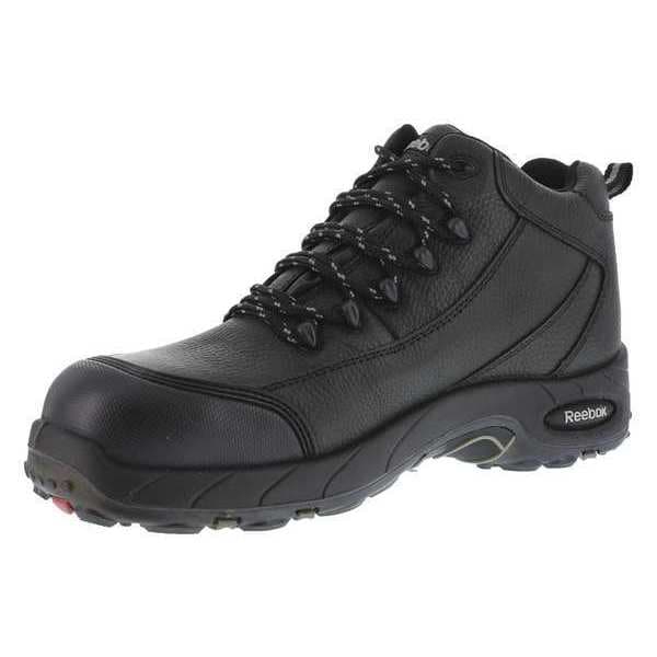 Reebok RB4555, Men's 4 in Composite Toe Athletic High-Top Shoe, Black, 10, EW, RB4555 - RB4555