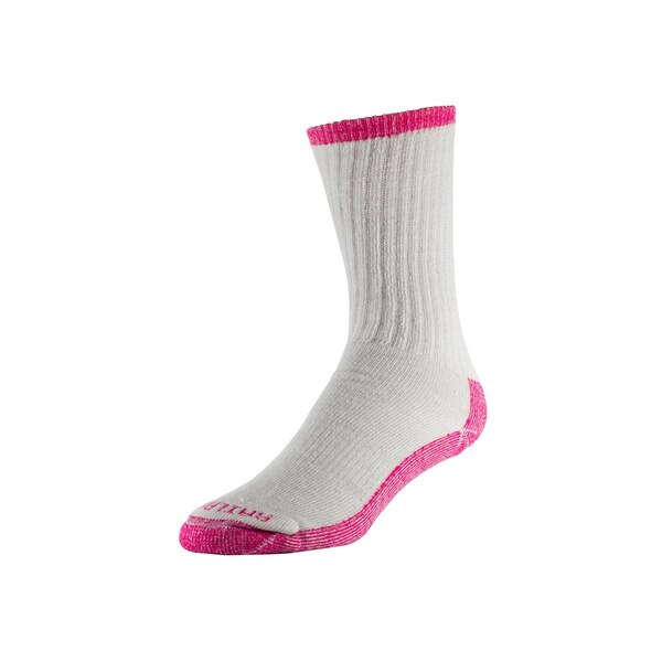 Railroad Sock Women's Antarctic Wool Boot Socks, Size 5-10, Fuchsia, 2PK - 667 F