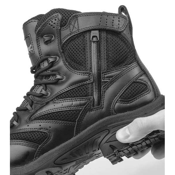 Thorogood Shoes The Deuce, Unisex 6 in Composite Toe 6-Inch Work Boot, Black, 10, W, 8046190 - 804-6190 10W