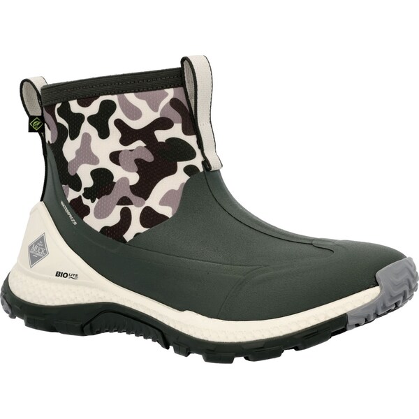 Muck Boot Co Men's Ankle Boot, Plain Toe Toe, 8 in Height, Duck Camo, 17 - OMSMD30