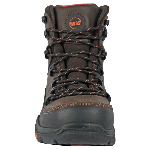 Hoss Boot Co Traverse, Men's 6 in Composite Toe Work Boot, Brown, 13, 2E, 60260 - 60260