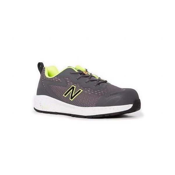 New Balance Men's Athletic Shoe, Gray/Lime, 10, MIDLOGIGR - MIDLOGIGR-10-2E