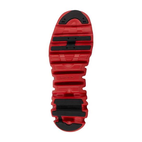 Reebok Men's Composite Toe Athletic Shoe, Black/Red, 9 1/2, M, RB3016 - RB3016