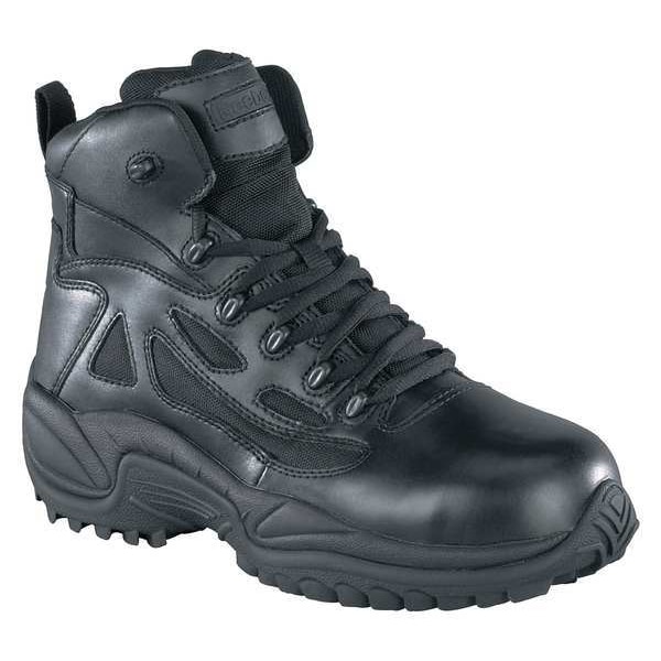 Reebok Tactical Boots, 6in, 8-1/2M, Black, PR - RB8674