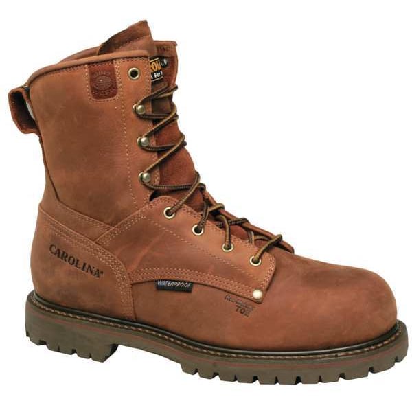 Carolina Shoe CA9528, Men's 8 in Composite Toe 8-Inch Work Boot, Brown, 9 1/2, EEE, CA9528 - CA9528