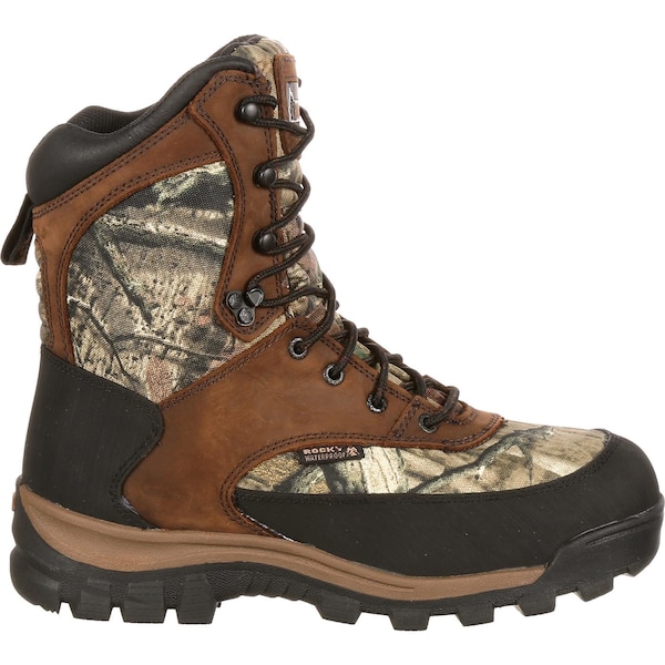 Rocky Core, Men's Waterproof Insulated Outdoor Boot, 12 M, Leather, Nylon, 8 in Height - FQ0004755