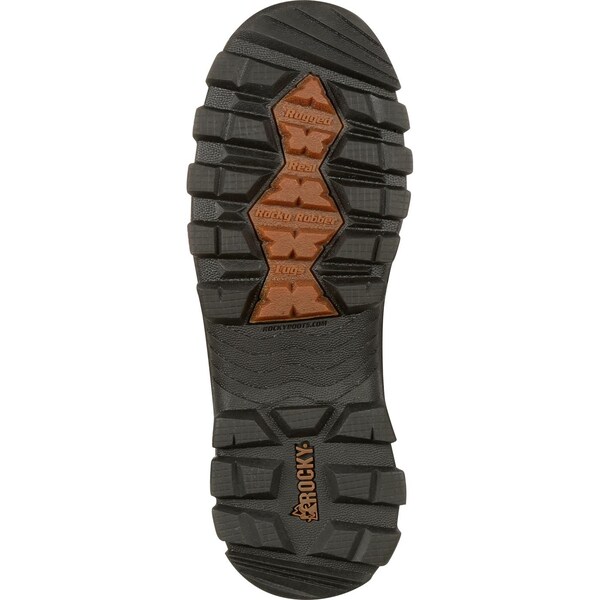 Rocky Core, Men's Waterproof Insulated Outdoor Boot, 12 M, Leather, Nylon, 8 in Height - FQ0004755