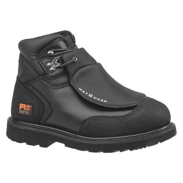 Timberland Pro Men's 6-Inch Work Boot, 5 W, Steel Toe, 6 in H, Black, 40000 - TB040000001