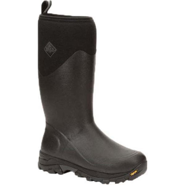 Muck Boot Co Men's Arctic Ice Tall Rubber Boot, Plain Toe, 15" Height, Black, 9 - AVTVA000 M  090
