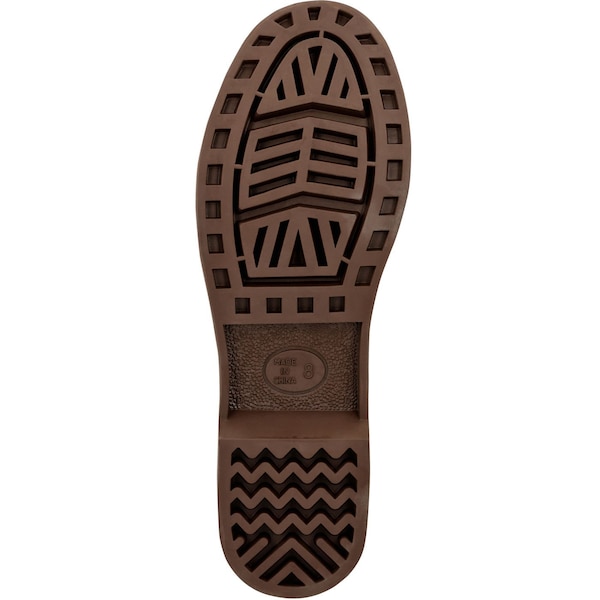Xtratuf Women's Legacy Tall Rubber Boots, 15 in Height, Brown Redtro Salm, 7 - XWL9FF