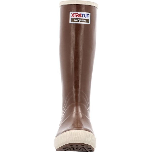 Xtratuf Women's Legacy Tall Rubber Boots, 15 in Height, Brown Redtro Salm, 7 - XWL9FF